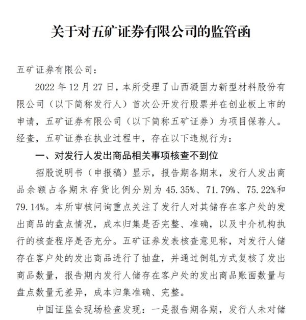 牛盘宝 监管现场检查揪出这家带病闯关的IPO 指向五大违规情形